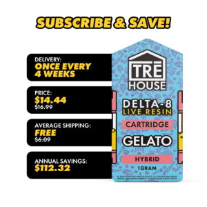 Live Resin Delta 8 Cartridge E28093 Gelato E28093 Hybrid 1g Compressify.io