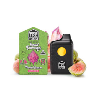 frosted guava liquid diamond live rosin 3 5gram vape disposable trehouse