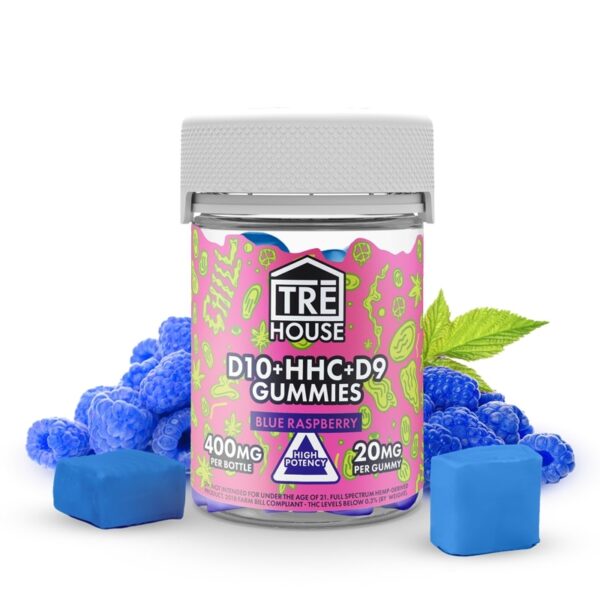 trehouse gummies bottle blue raspberry 2