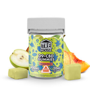 trehouse gummies bottle peach pear