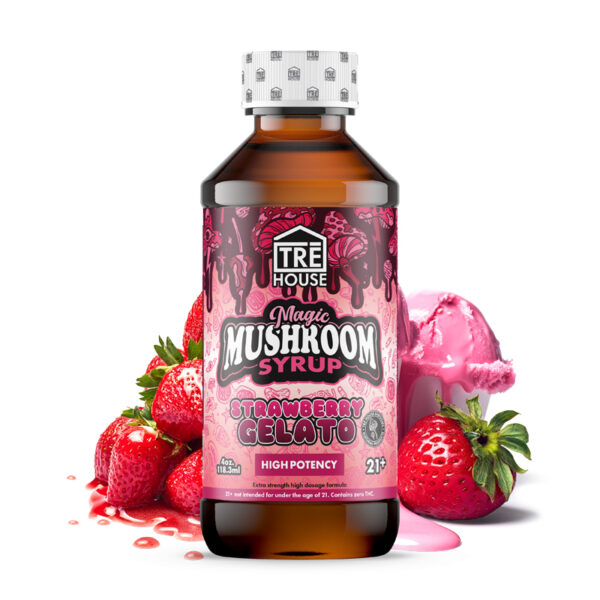 trehouse mushroom syrup strawberry gelato