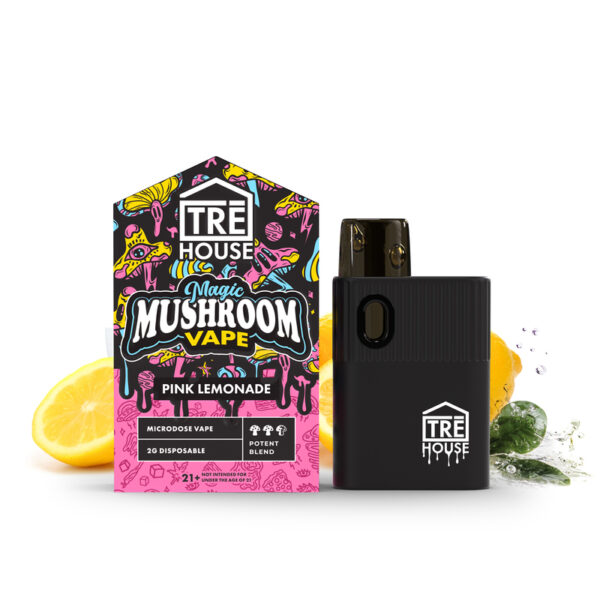 trehouse photo render mushroom vape pink lemonade fp jan 17 2024